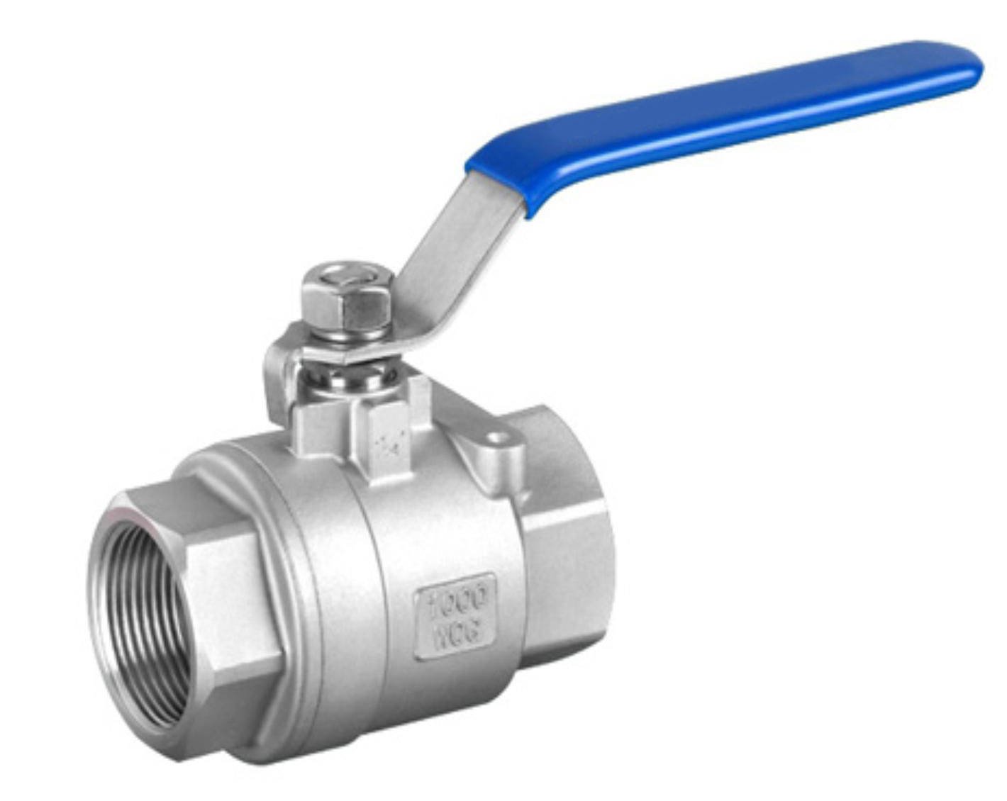 SS 304 Screwed Ball Valve